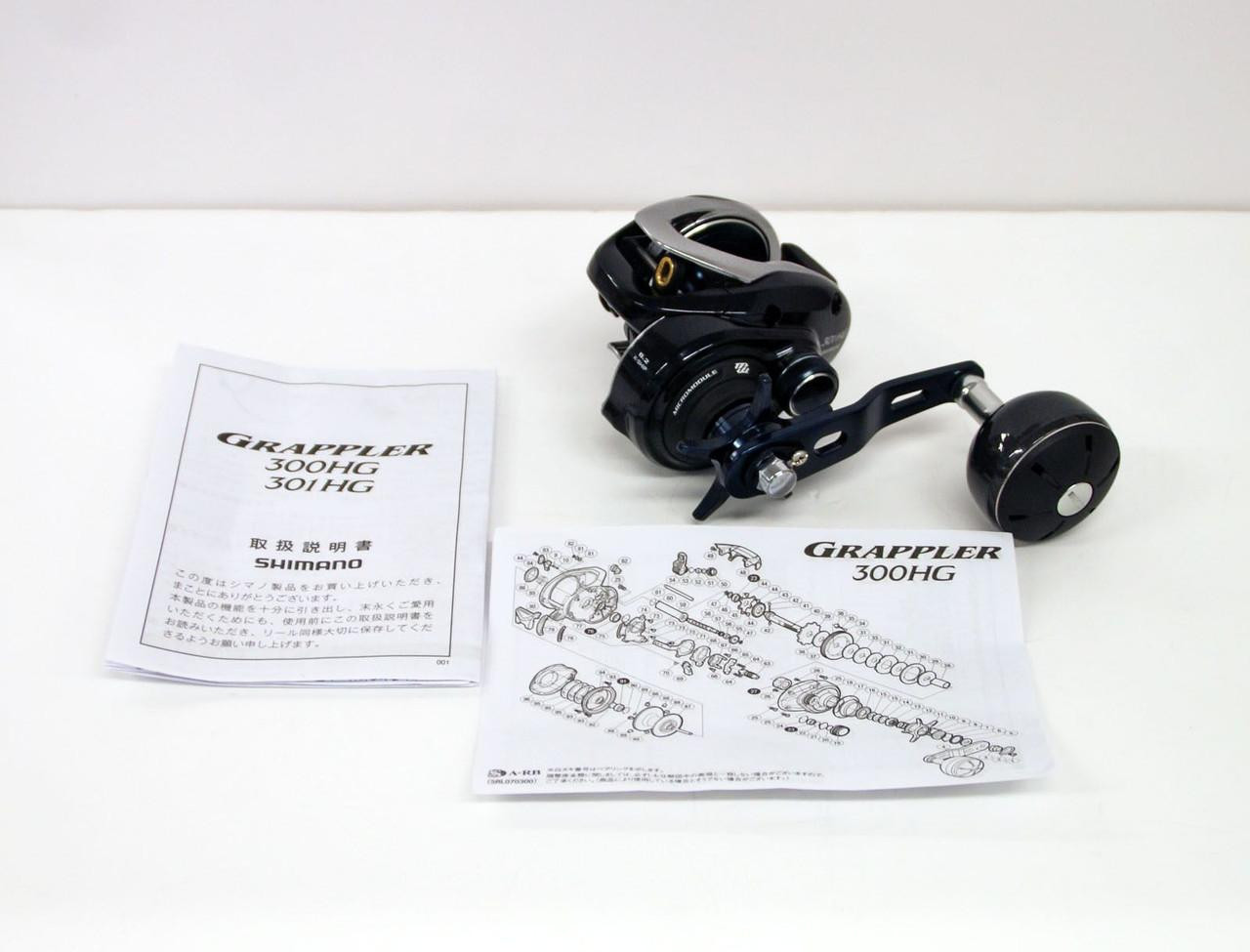 17 Grappler 301HG (Left) Baitcasting Reel