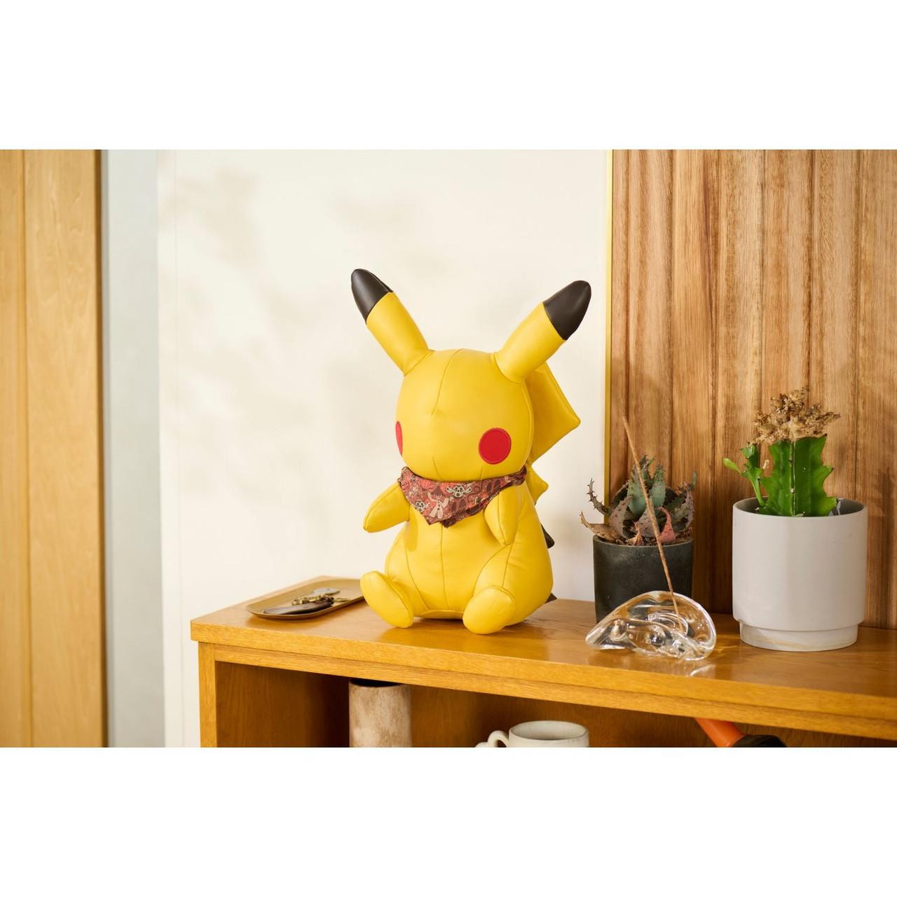 Pokemon Center Original Genuine Leather Pikachu Run Run! Desert