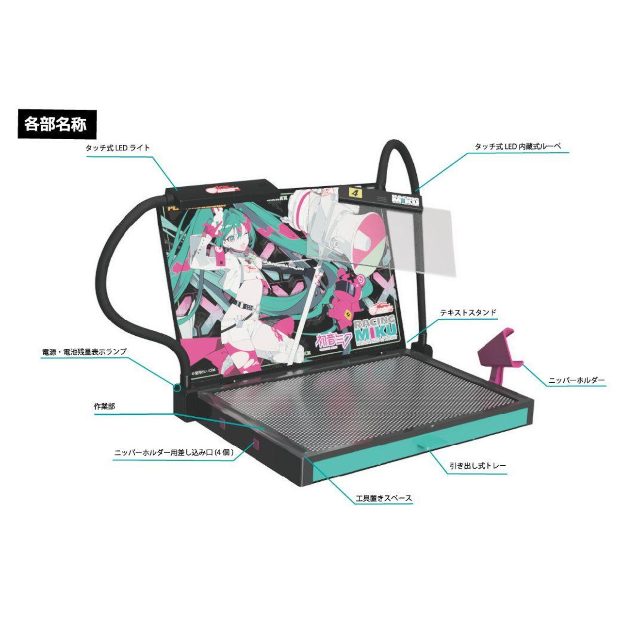 miku2回目用 Work Station Ver2.0 Pro - Racing Miku 2025 Ver. Hobby Tool