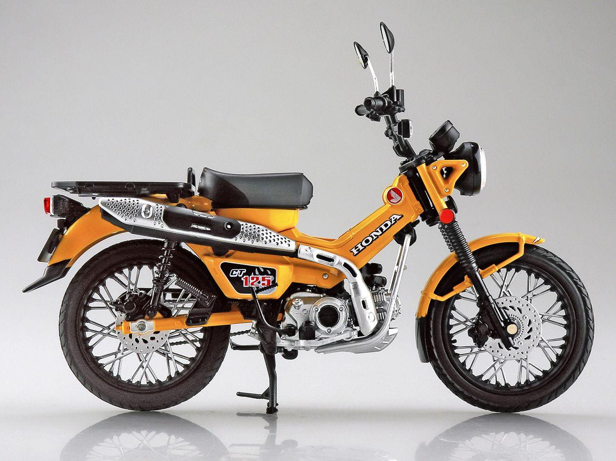 1/12 Honda CT125 Hunter Cub Turmeric Yellow Finished Model