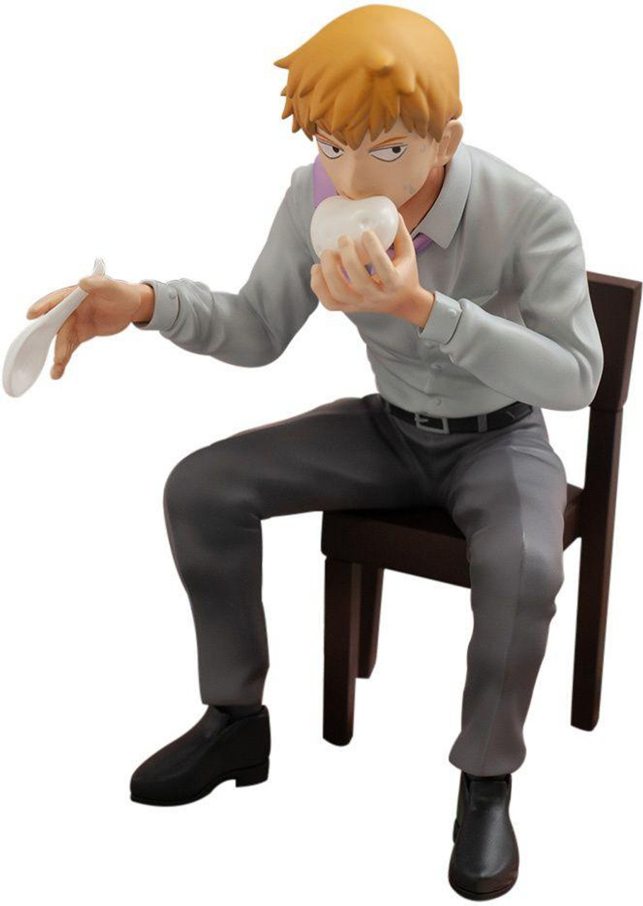 Reigen Arataka Figure (Mob Psycho 100 III x Bunbougu Cafe 2022)