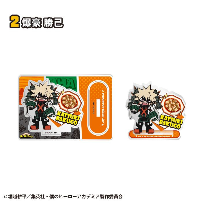 My Hero Academia Character Gourmet Acrylic Stand Collection (20pcs