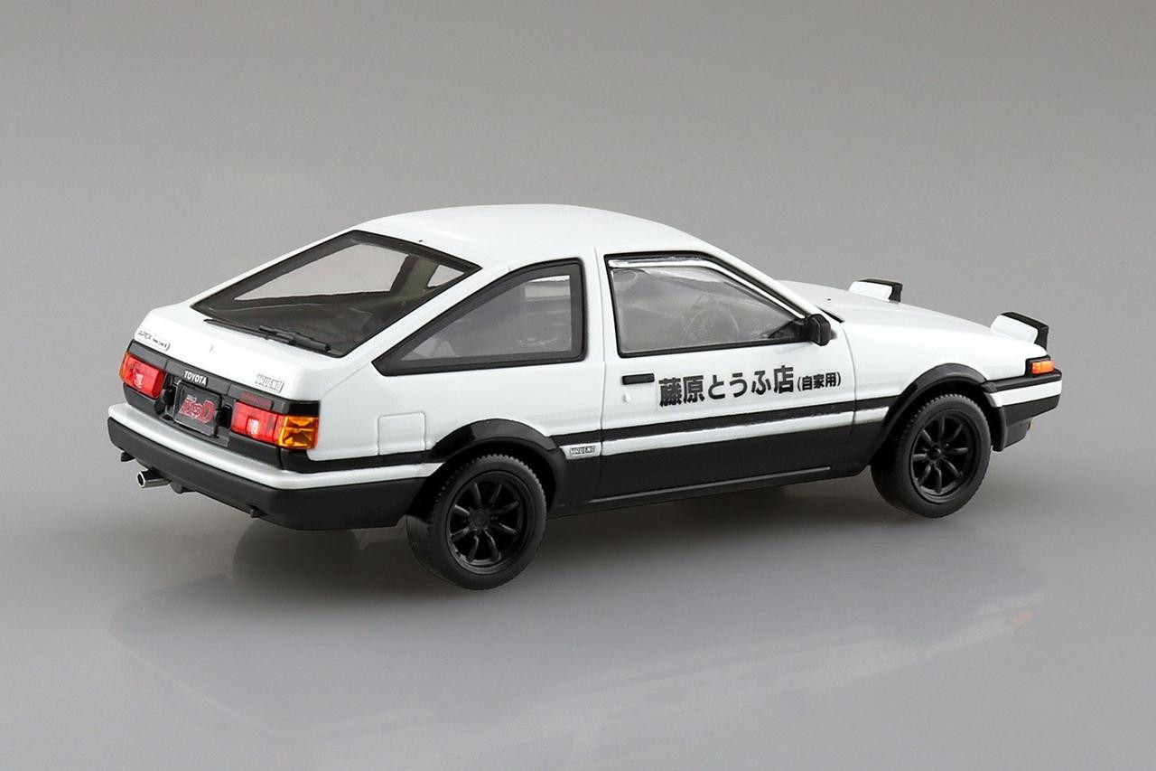RakuPla Snap Kit Initial D Takumi's Hachiroku 1/32 Plastic Model