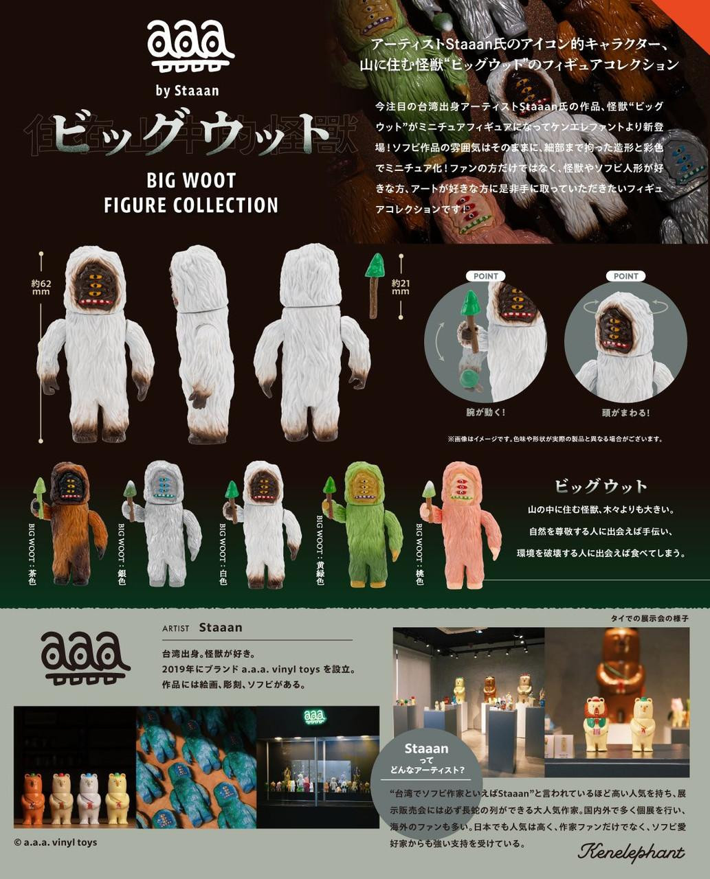 Big Wood: Mini Figure Collection (12 Packs Box)