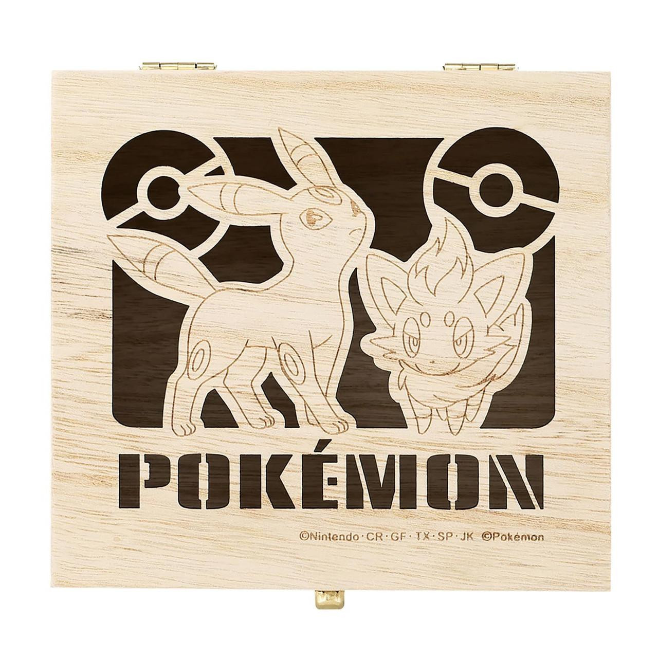 Yamaka Dark Type Pokemon Mug In Wooden Box
