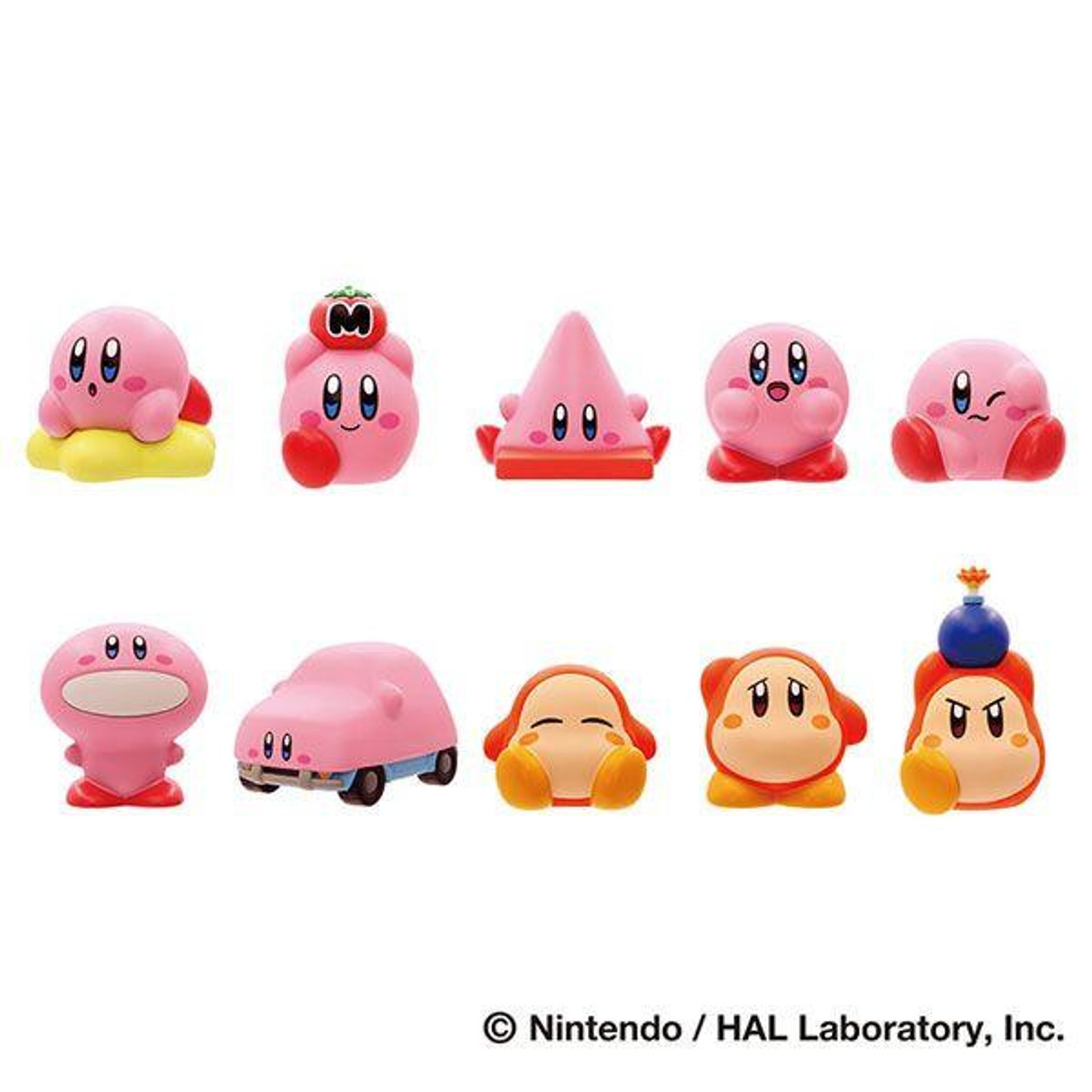 Kirby Soft Vinyl Puppet Mascot Vol.2 10-Piece Box