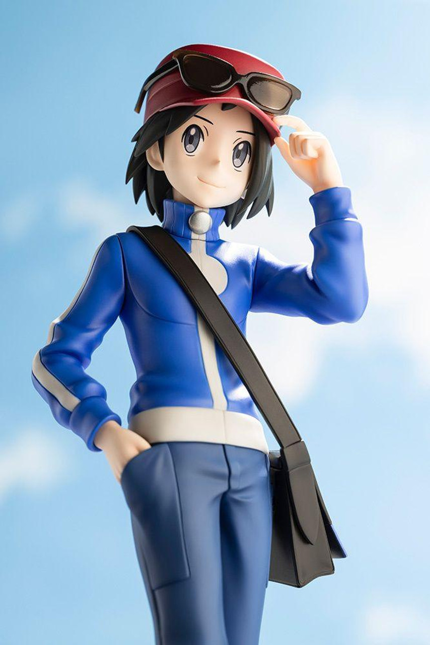 ARTFX J Calem with Froakie 1/8 Figure (Pokemon)