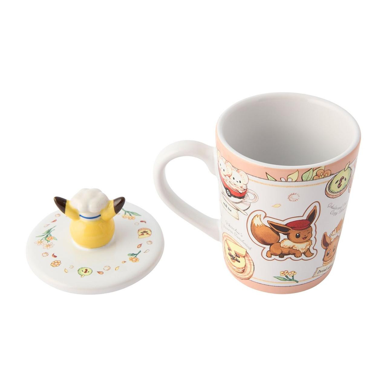Pokemon Center Original Lidded Mug Chef Pikachu
