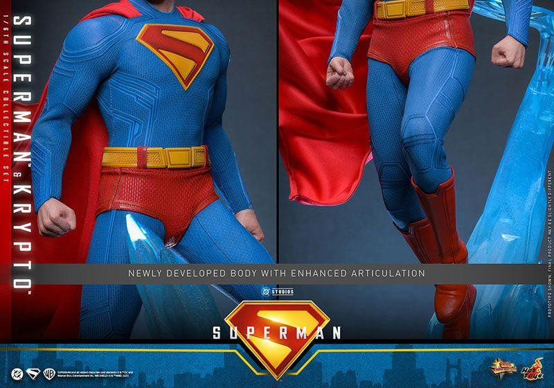Movie Masterpiece 'Superman (2025)' Superman & Krypto 1/6 Figure