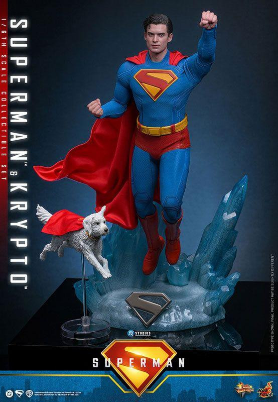 Movie Masterpiece 'Superman (2025)' Superman & Krypto 1/6 Figure