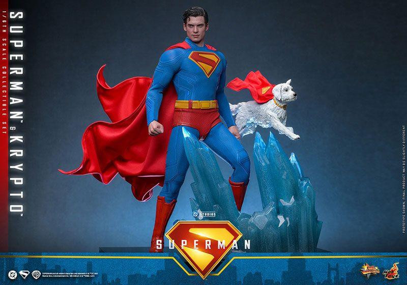 ホットトイズ　スーパーマン2025 hottoys ホットトイズ 1/6 『スーパーマン 2025』 スーパーマン ＆ クリプト