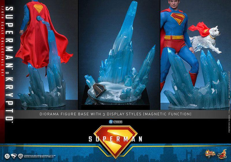 Movie Masterpiece 'Superman (2025)' Superman & Krypto 1/6 Figure