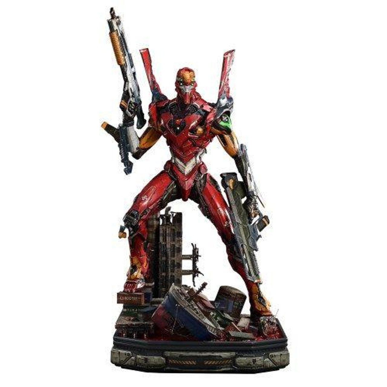 コミック・アニメ TAMASHII NATIONS Bandai - Figurine Evang Fujimi 1/12 Evangelion Unit 01 TRICKSTAR Kawasaki ZX-10R