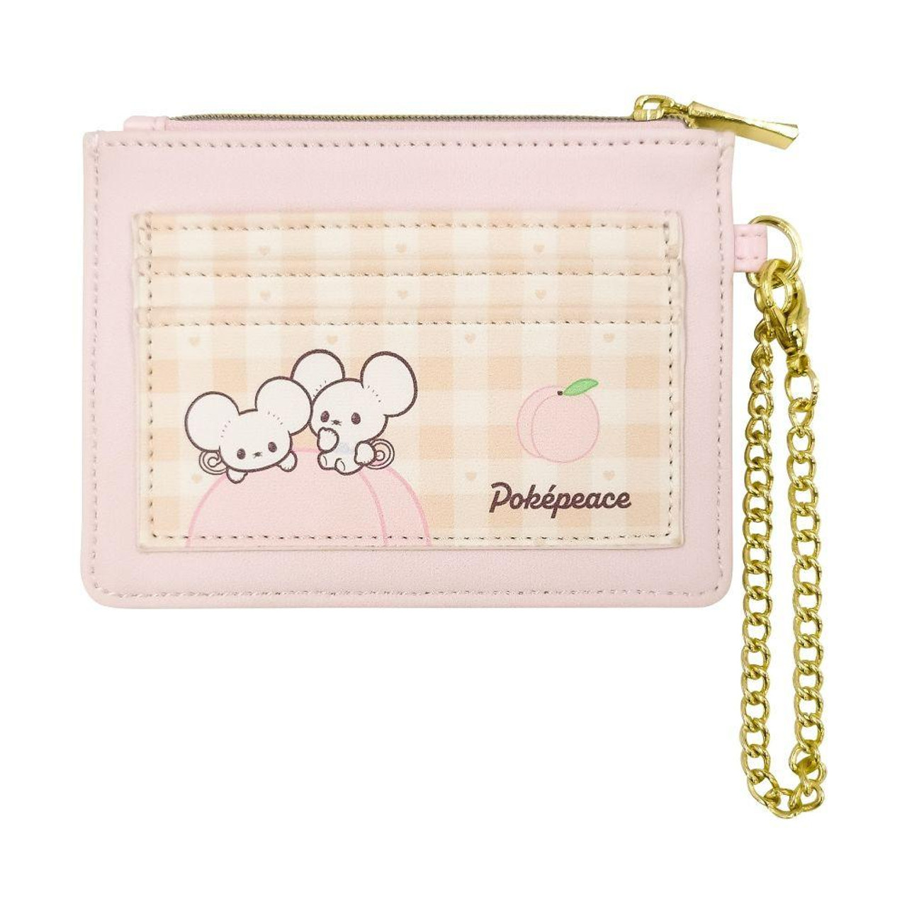 Pokemon Center Original Coin & Pass Case Pink Fruit PokePeace