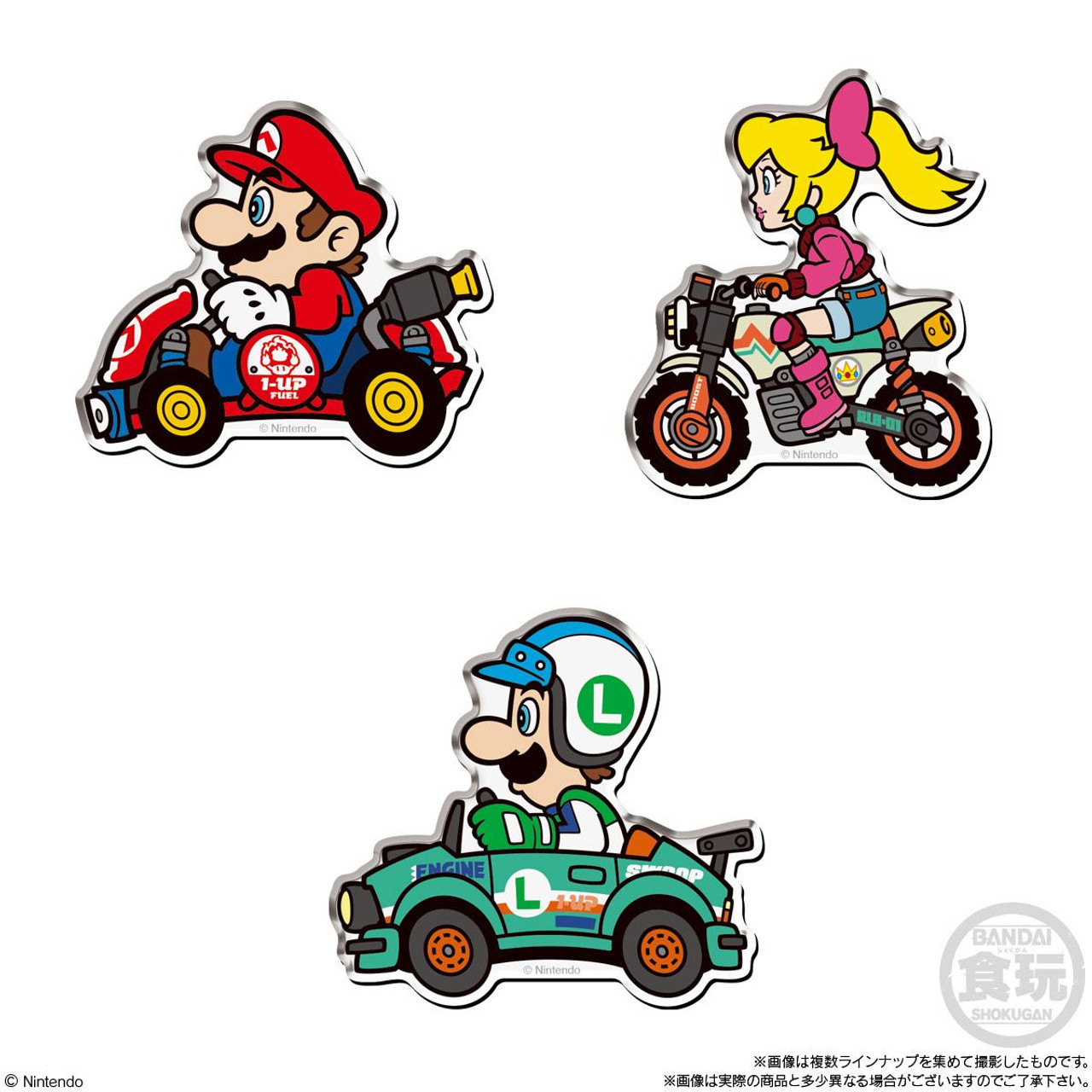 Mario Kart World Character Magnets BOX (14pcs)
