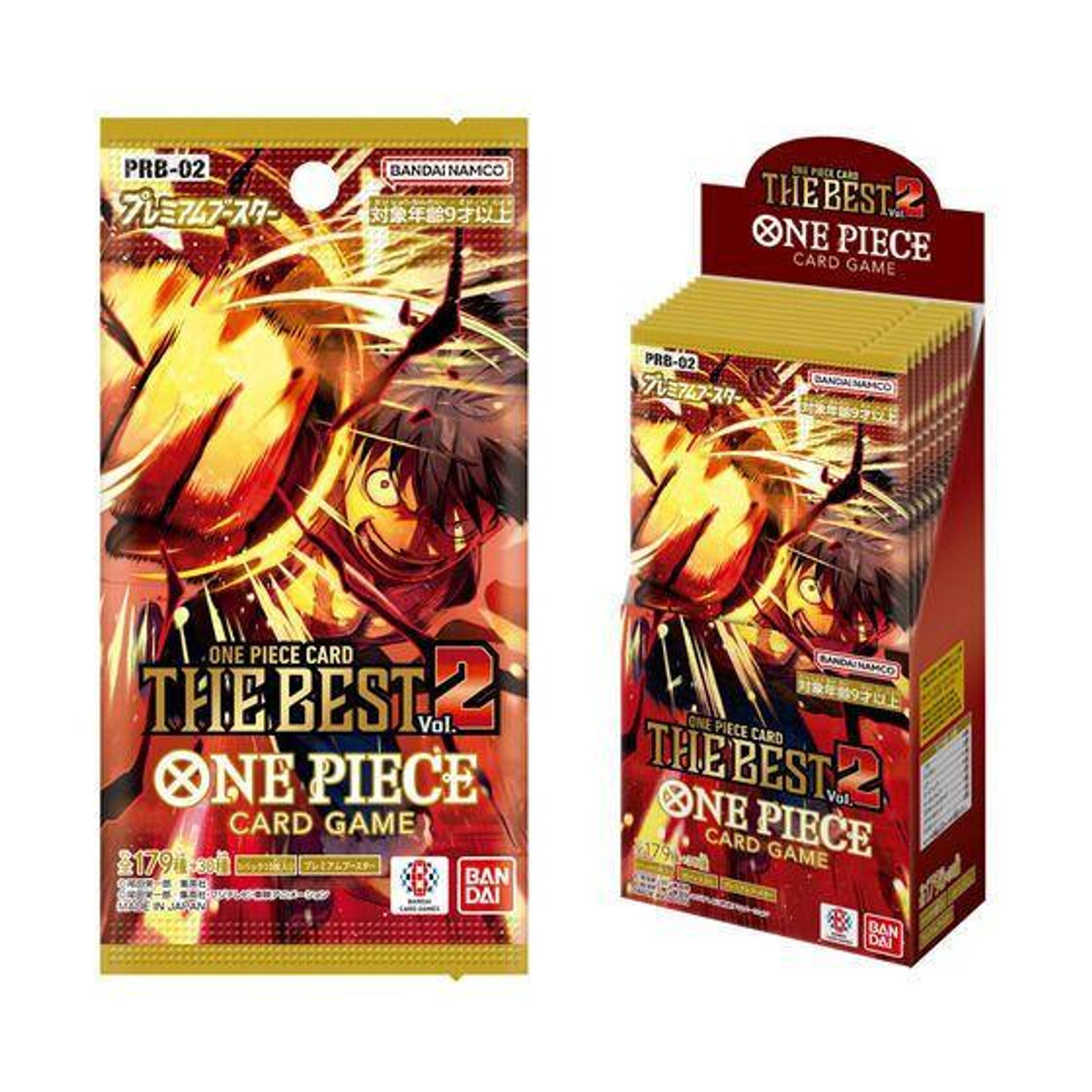 ONE PIECE カードゲーム THE BEST 2 200パック PRB02 PRB-02] PREMIUM BOOSTER -ONE PIECE CARD THE BEST Vol.2- BOX