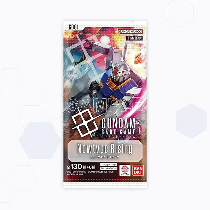 Gundam Card Game -Newtype Rising- [GD01] Booster Pack BOX (24 Packs)