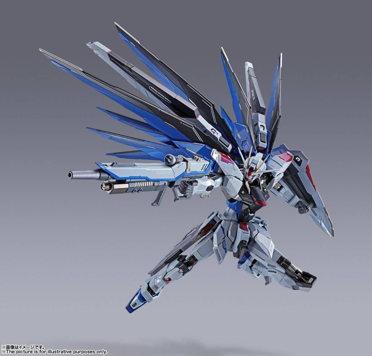 BANDAI - 3体セット　l build フリーダムガンダム concept 2 METAL BUILD Freedom Gundam Concept 2 Figure