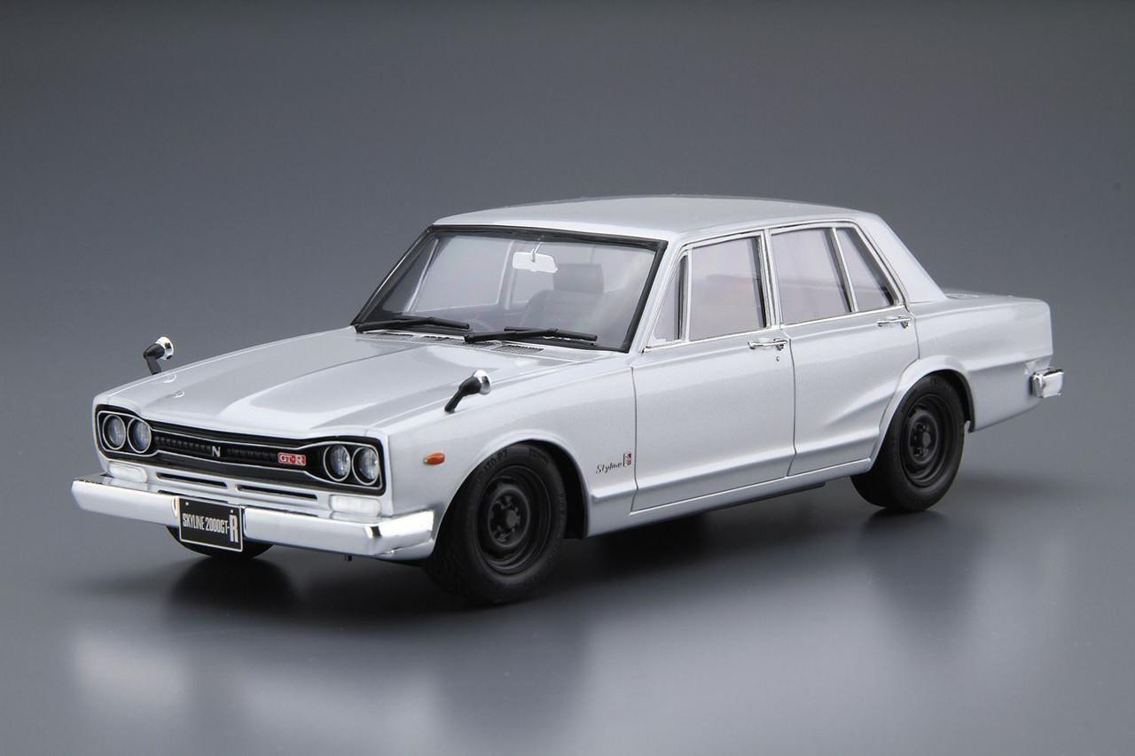 Pgc Cars The Model Car No. 45 1/24 Nissan PGC10 Skyline 2000GT-R '70 Plastic Model