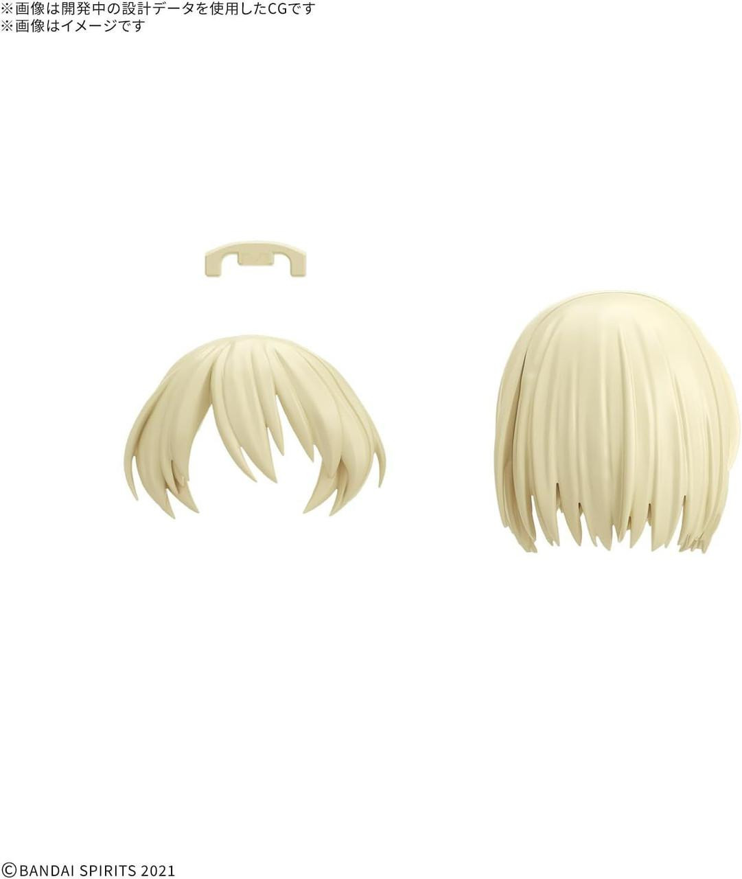 faermo bob 4つセット 30MS Option Hair Style & Face Parts Set Plastic Model (4 Types)