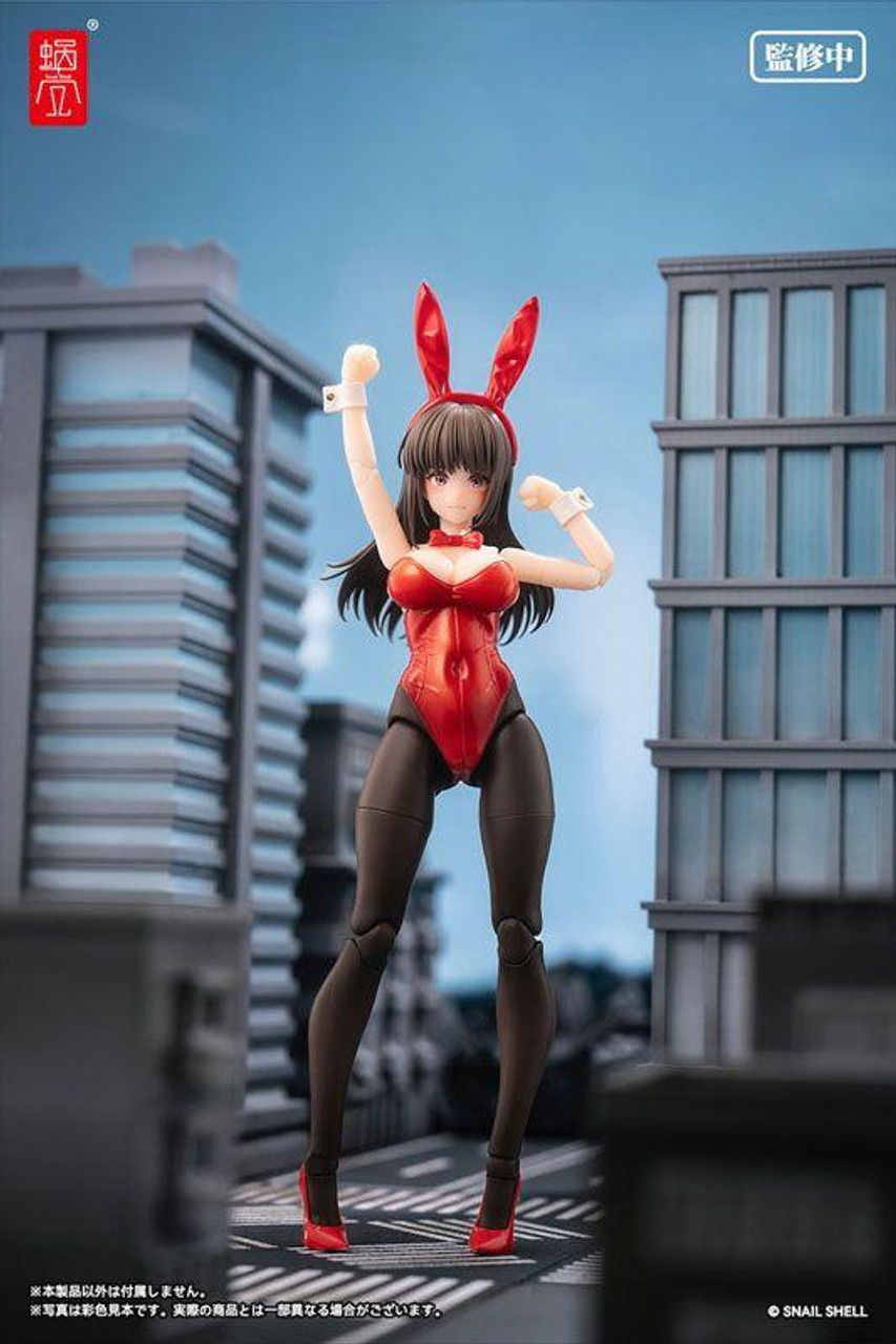 Snail toys 火星の騎士 1/12 Kuusou JK Series JK-01 Bunny Girl Lena Action Figure
