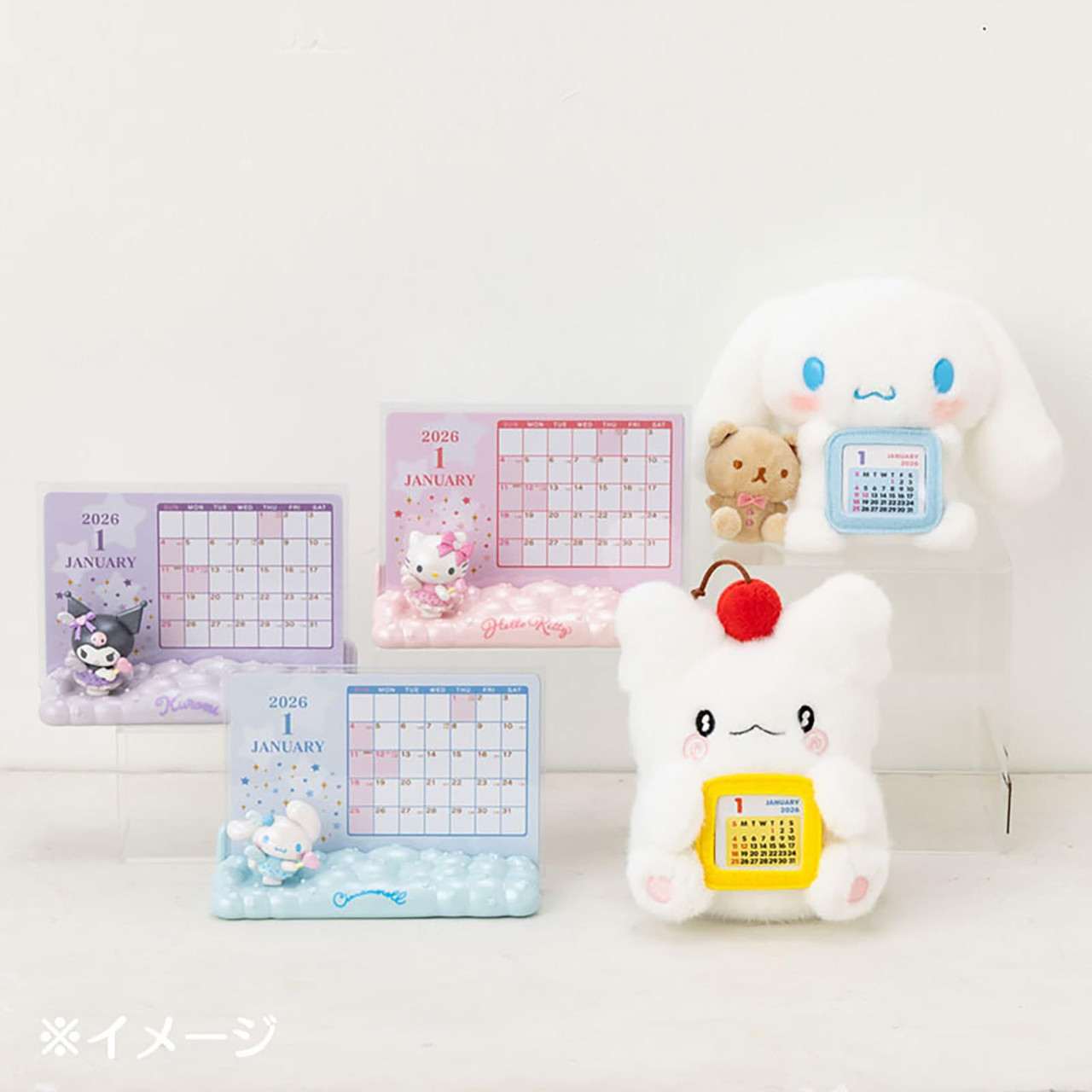 Sanrio Hello Kitty Mascot Calendar Desk Calendar