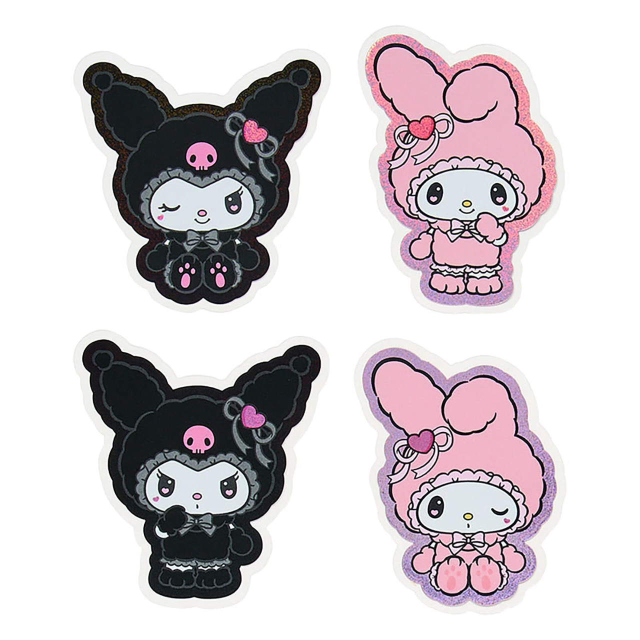 Sanrio Other Sticker Set (Mellow Kuromi) My Melody & Kuromi