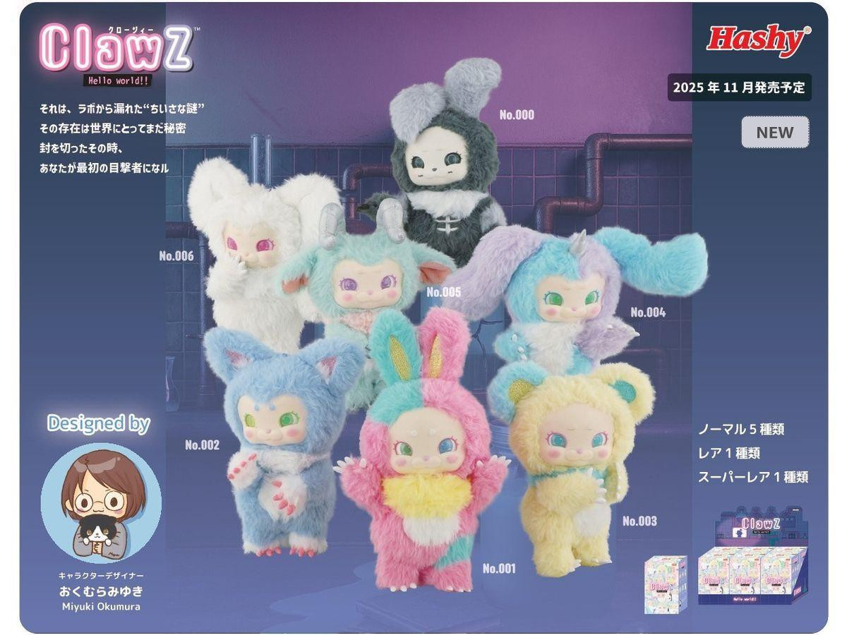 ClawZ (Hello World vol.1) Trading Figure Collection Complete Box