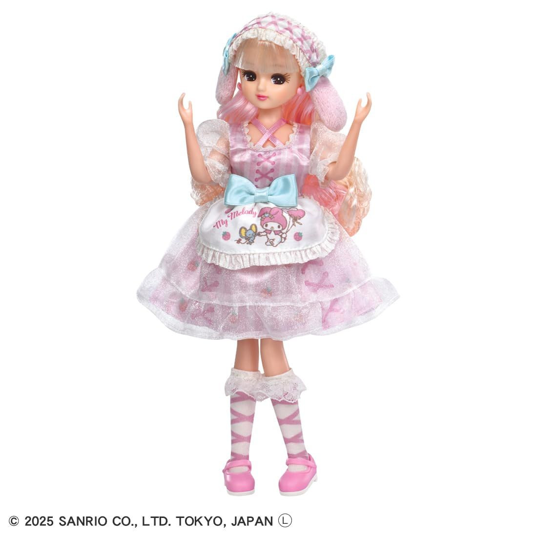 ＊みぃ＊ Takara Tomy LD-28 Lovely My Melody Licca-Chan Doll