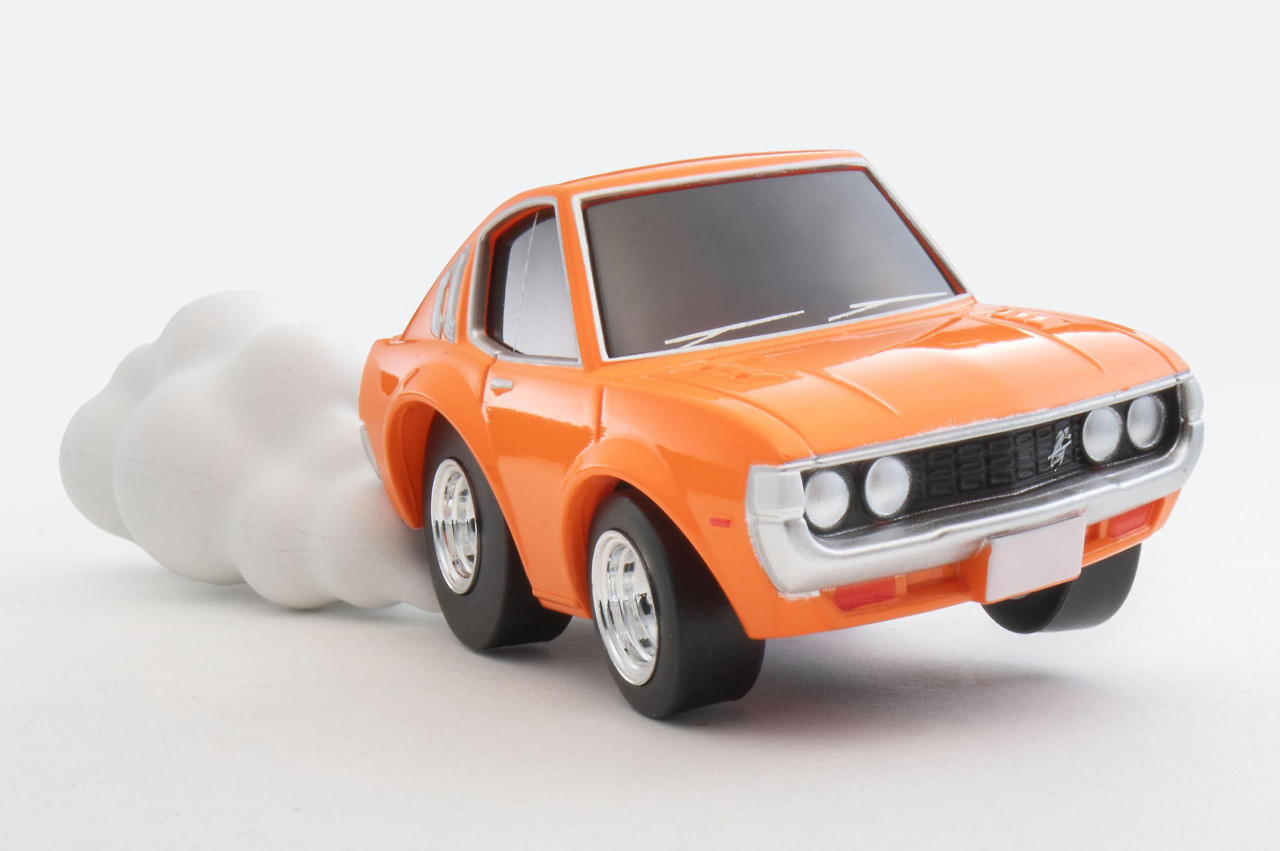 Tomytec Choro QQ's QS-14a Toyota Celica LB 2000GT (Orange)