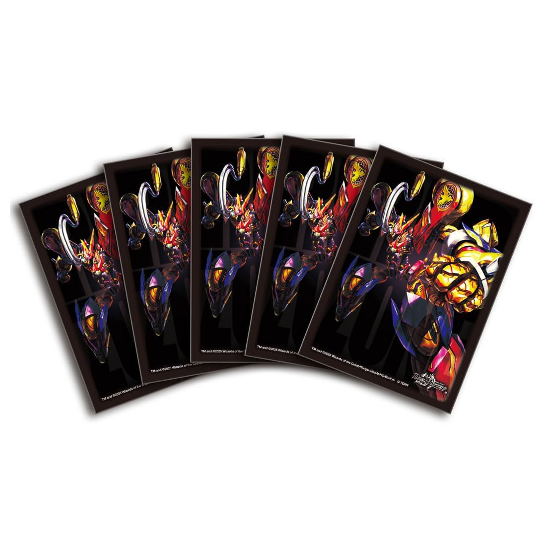 Duel Masters DX Card Sleeve Roaring Heresy Red Zone