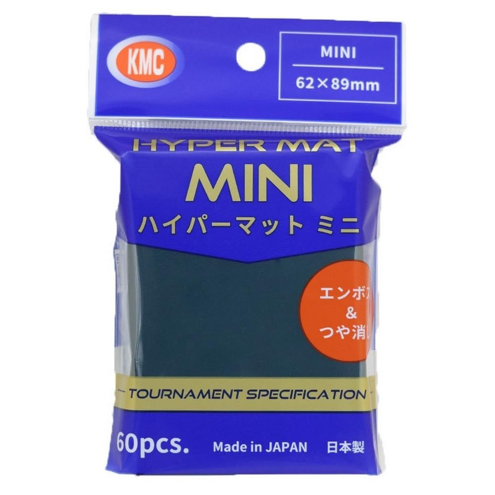 Kmc Card Barrier Hyper Matte Mini Green 60 Pieces - Plaza Japan Kmc Card Barrier Hyper Matte Mini Green 60 Pieces - Plaza Japan