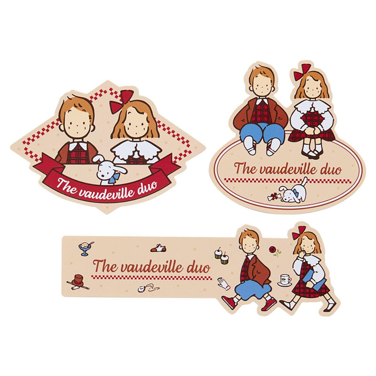 Sanrio Sticker Set (Lookbook For Two) The Vaudeville Duo