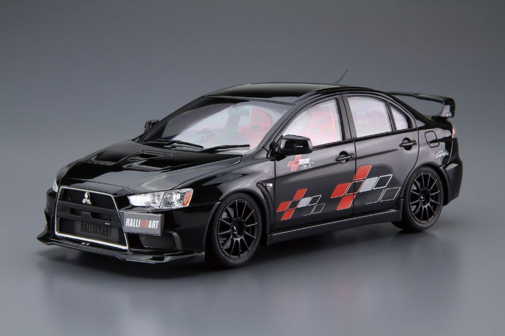 The Tuned Car 1/24 Ralliart CZ4A Mitsubishi Lancer Evolution X
