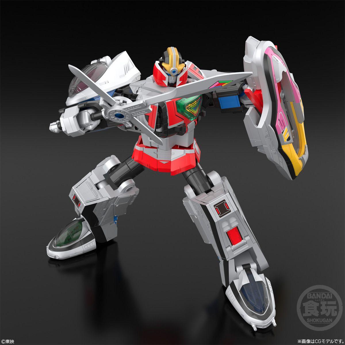 SMP 3D Formation Time Robo Plastic Model Set (Mirai Sentai Timeranger)