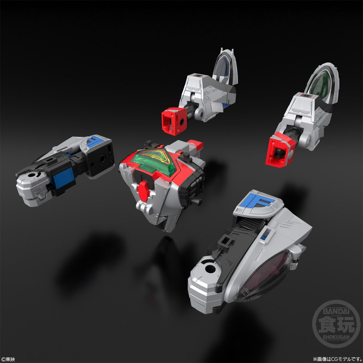 SMP 3D Formation Time Robo Plastic Model Set (Mirai Sentai Timeranger)
