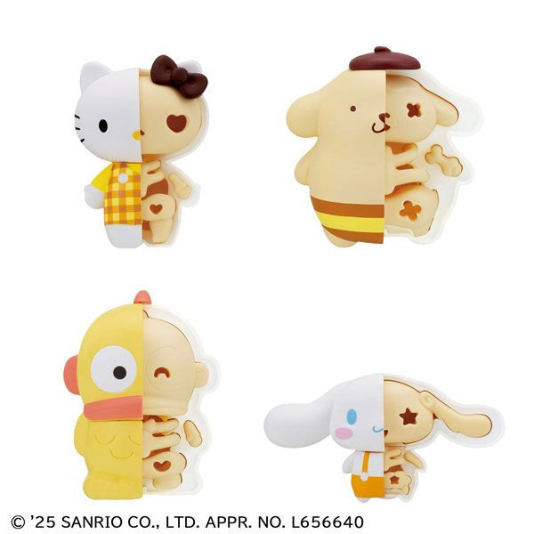 Dissection Puzzle Fantasy Sanrio Characters Honey Candy Mix 4 Box