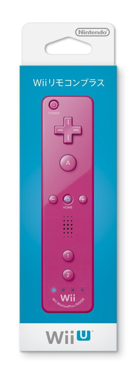 Official Wii Remote Controller Plus Pink for Wii JTK-4902370518443