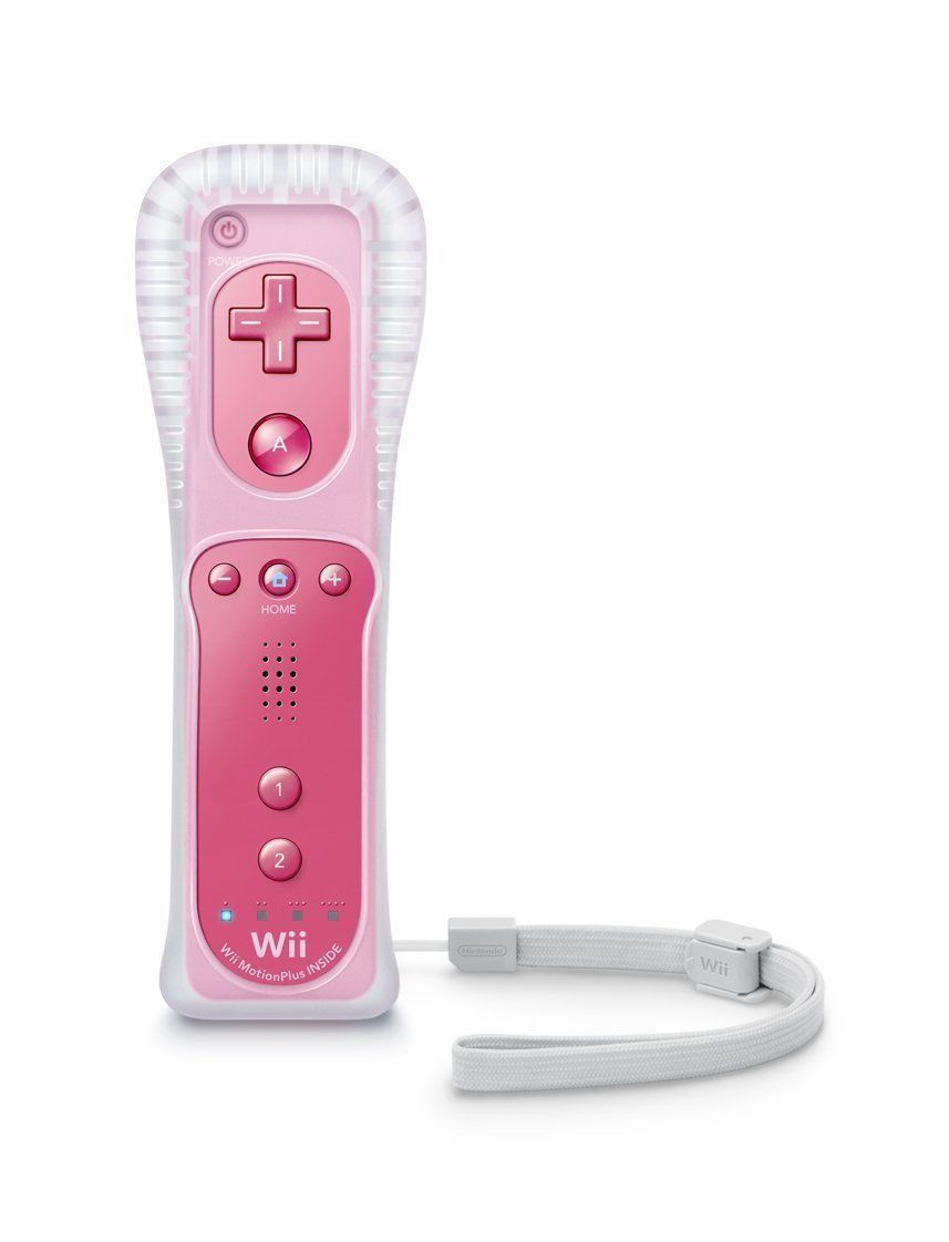 Official Wii Remote Controller Plus Pink for Wii JTK-4902370518443
