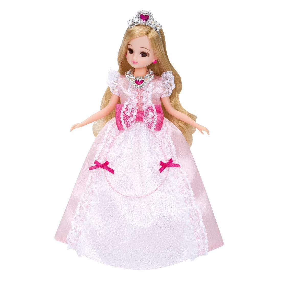 Takara Tomy Licca Doll LW-12 Princess Pink Ribbon Dress (888178