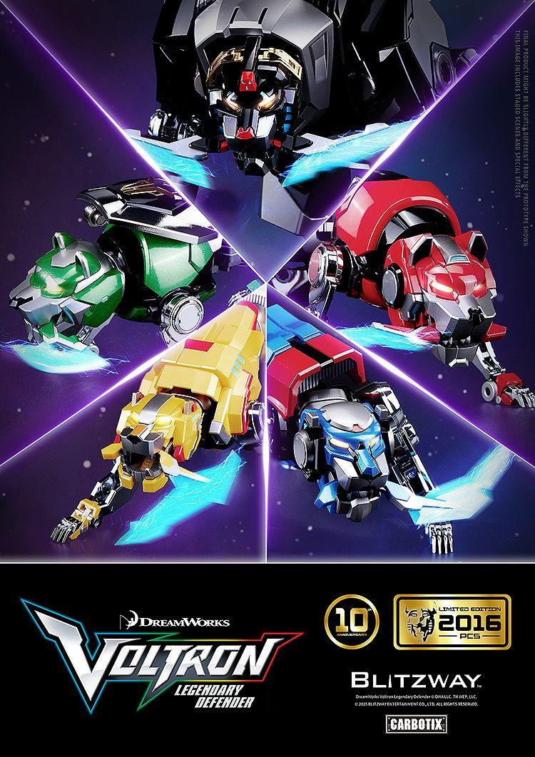 CARBOTIX Voltron Figure (Special Limited Edition)