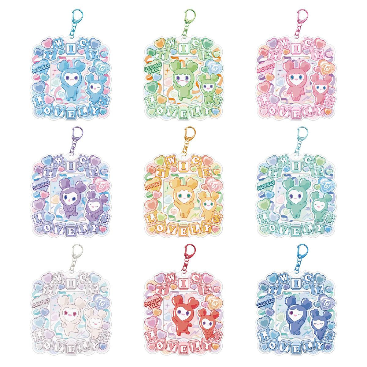 TWICE LOVELYS Card Holder and Candy BOX (12pcs)