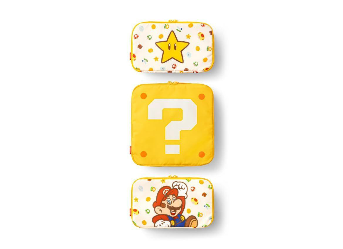Nintendo Question Block Storage Super Mario Storage Pouch Set (Question Block)