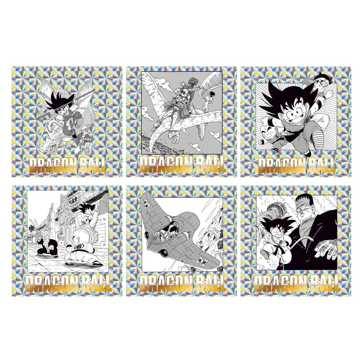 サプライ・アクセサリ・グッズ DRAGON BALL 40th Anniversary Editi on Dragon Ball 40th Anniversary Original Illustration Sticker Wafers
