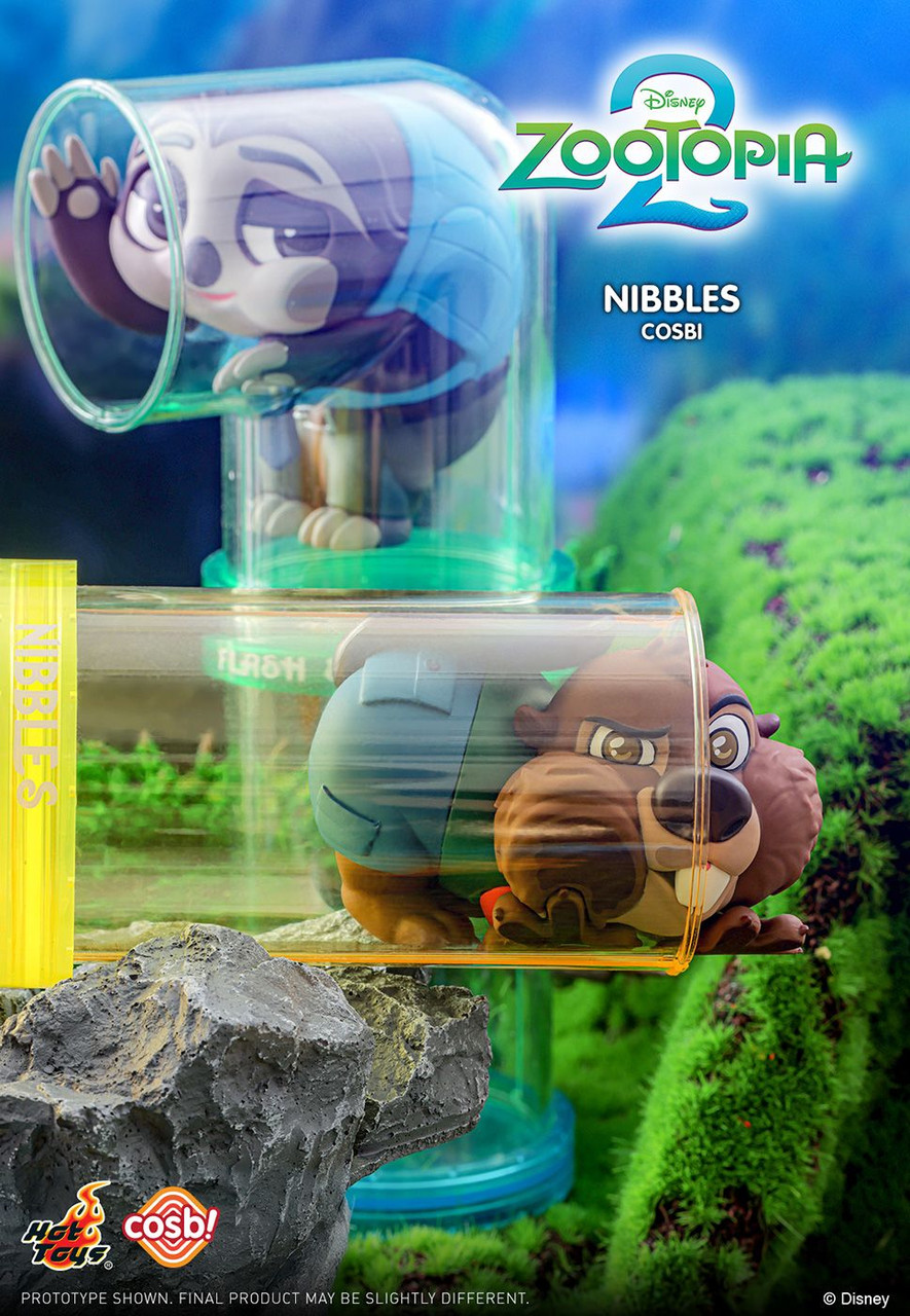 Cosbi- Zootopia 2 Series 1 - Water Slider (8 pcs Box RANDOM)