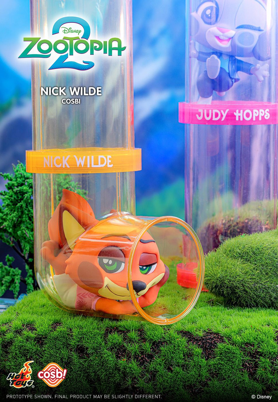 Cosbi- Zootopia 2 Series 1 - Water Slider (8 pcs Box RANDOM)