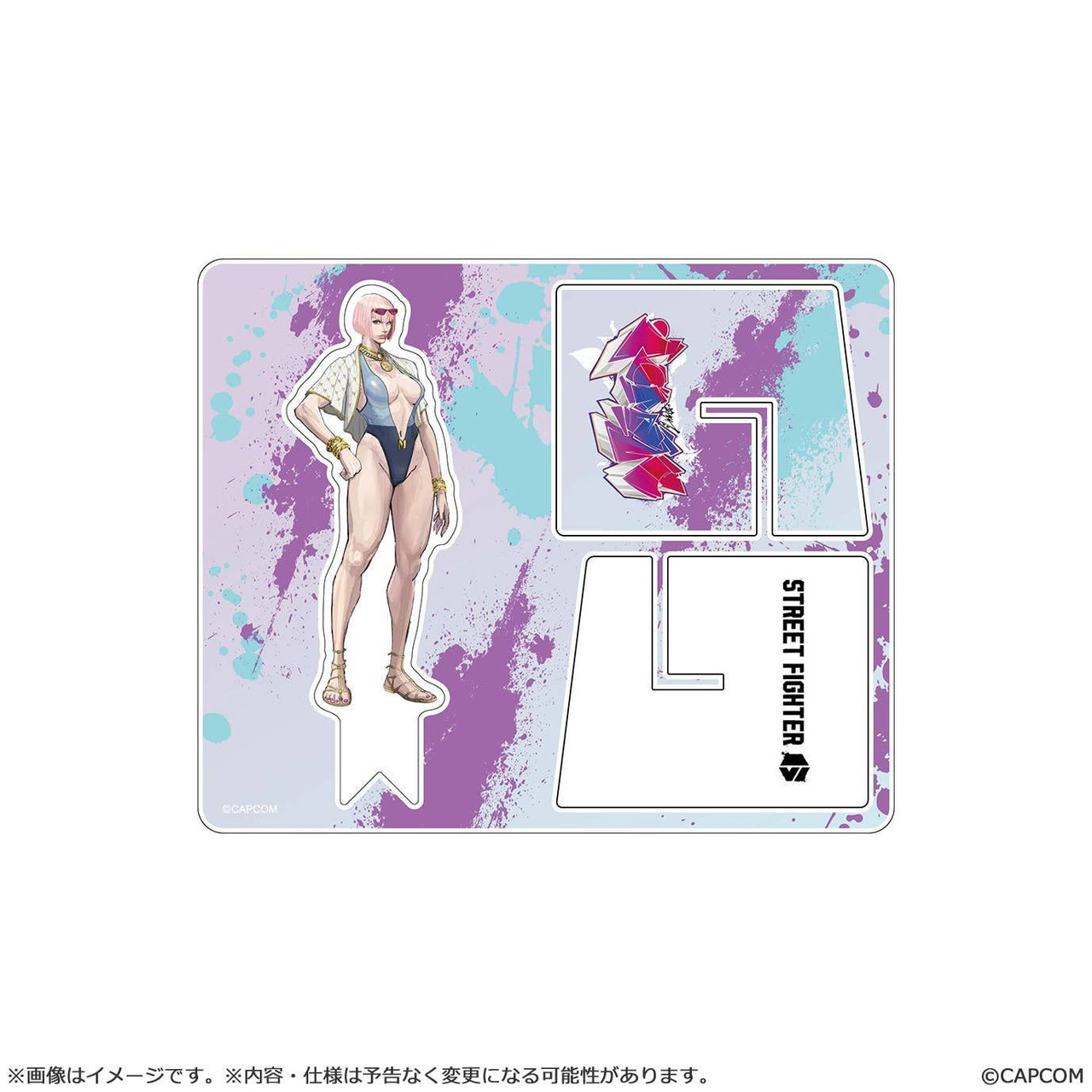 Batten Acrylic Stand Manon Outfit 4 Ver. (Street Fighter 6)