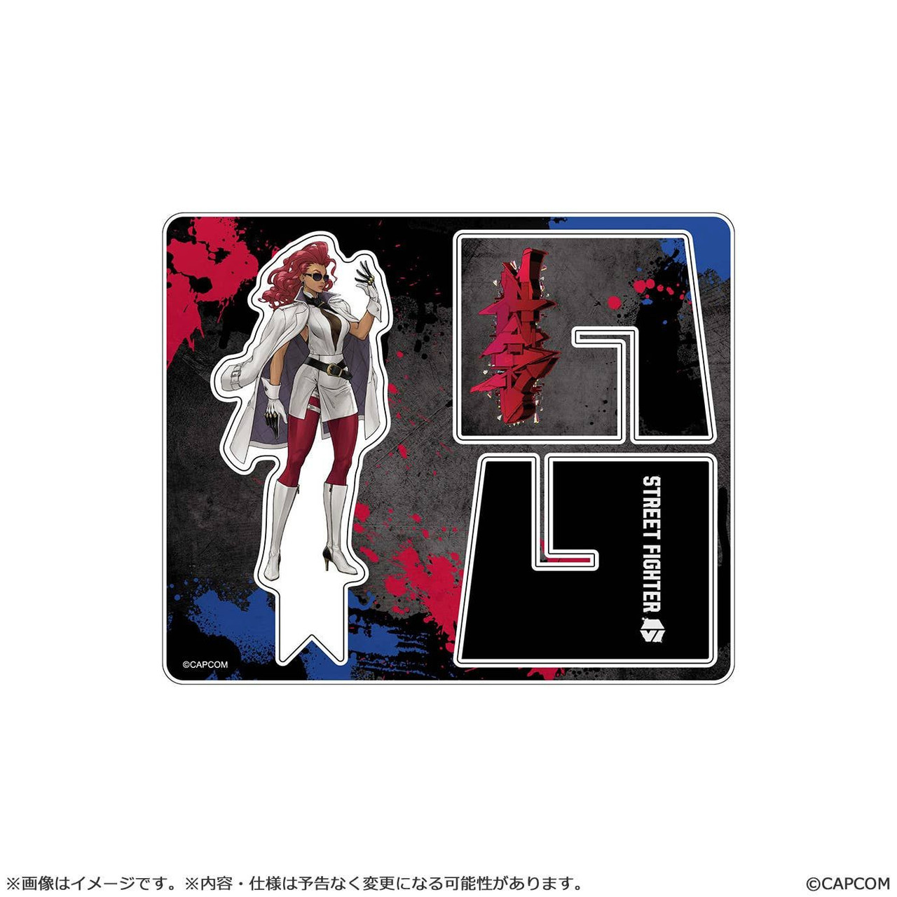 Batten Acrylic Stand C. Viper (Street Fighter 6)