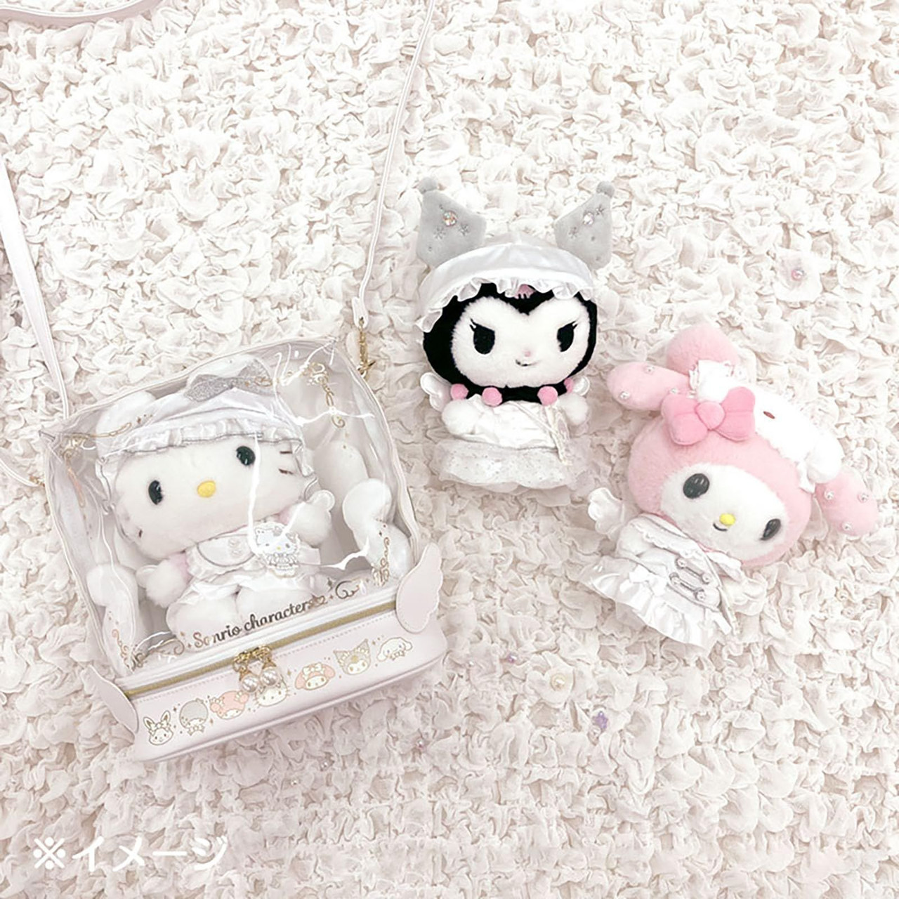Sanrio Other Plush Shoulder Bag Enjoy Idol Pure White Angel Characters