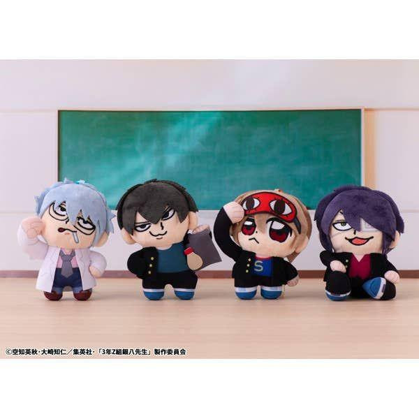 gona様　share spirit バッチ　3つセット Class 3-Z Ginpachi-Sensei X Bkub: Youth Plush - Ginpachi Sakata
